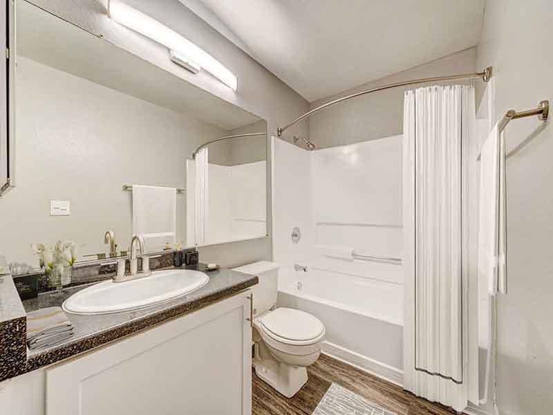 Bathroom | Parkside Commons Apartments