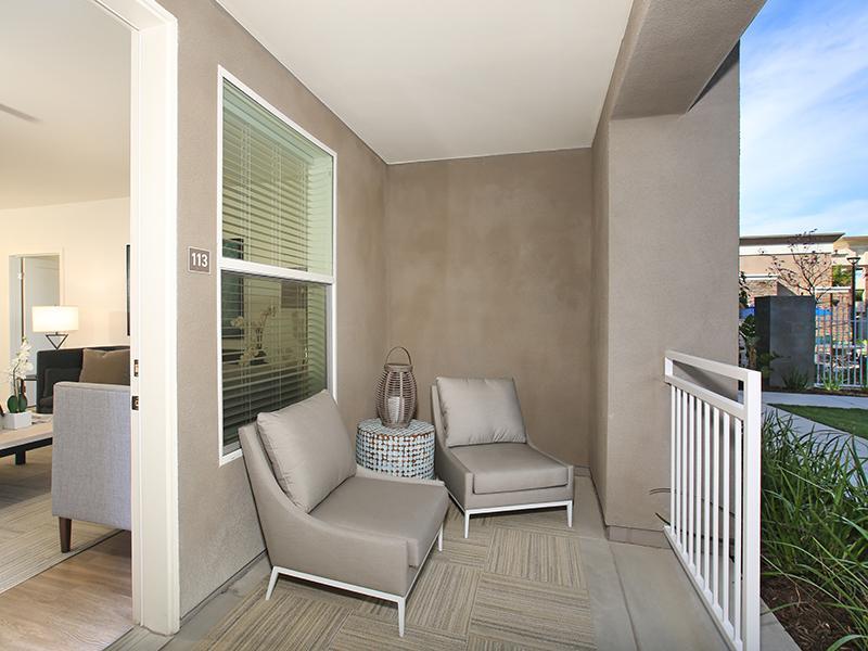 Patio & Balcony | Tempo at Riverpark Apartments