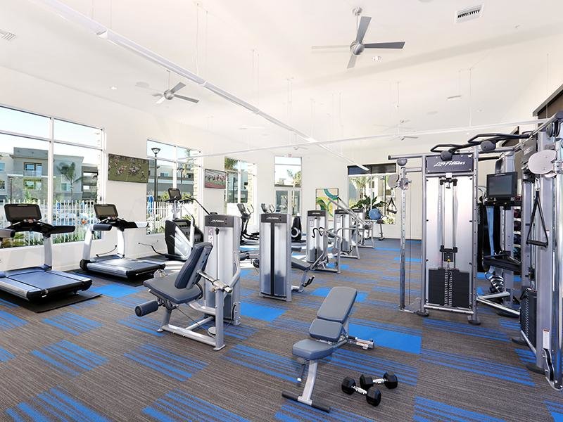 Fitness Center | Tempo at Riverpark Apartments