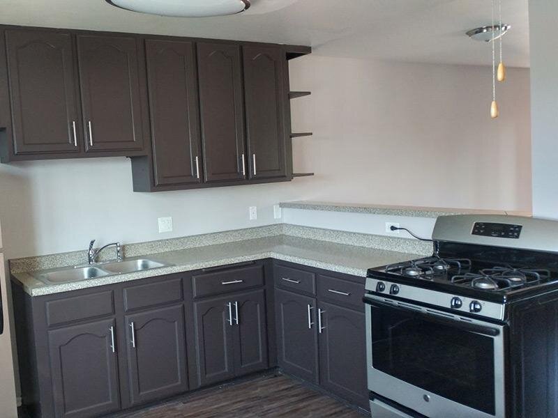 Kitchen with Stainless Steel Appliances | The Grand at 5746 Apartments