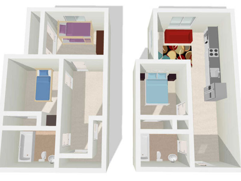Three Bedroom