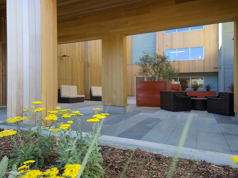 Outdoor Seating | Beverly Park Senior Apartments Los Angeles, CA