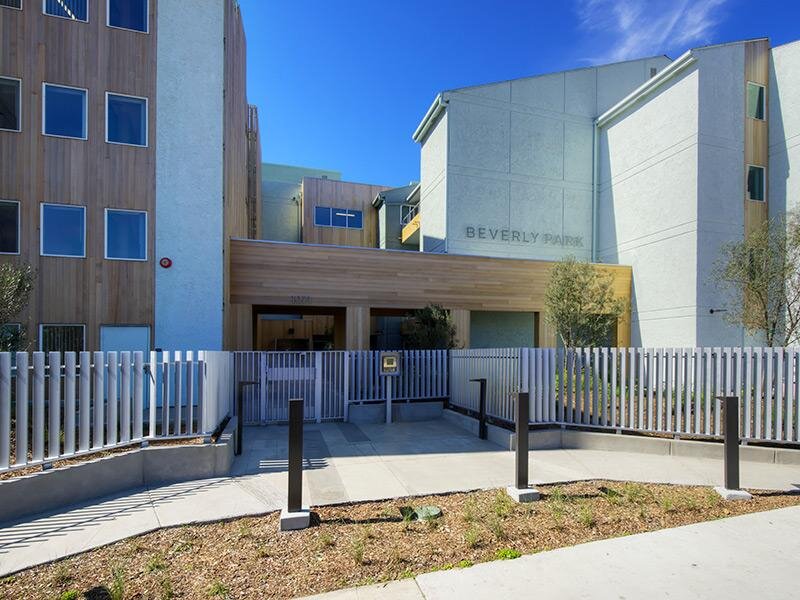 Building Entrance | Beverly Park Senior Apartments Los Angeles, CA
