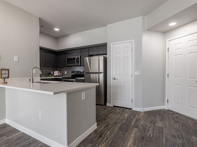 Kitchen with Pantry | Cornerstone Park Henderson Apartments