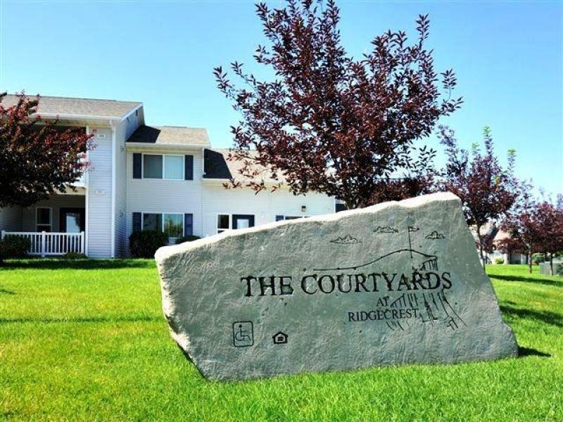 Welcome Sign | Courtyard at Ridgecrest