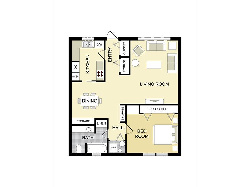 1 Bedroom 1 Bath