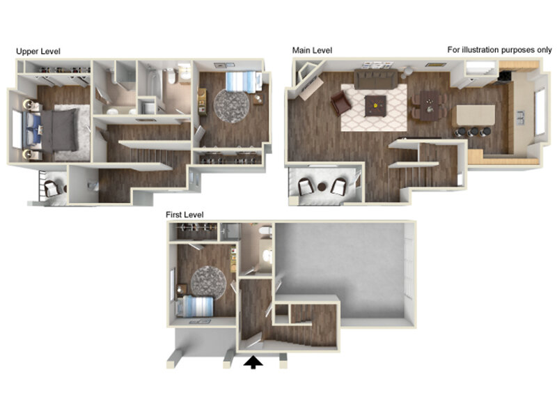 Hemlock 3 Bed 3 Bath