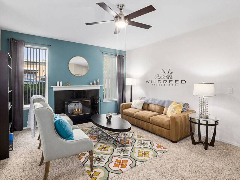 Living Room | Wildreed Apartments