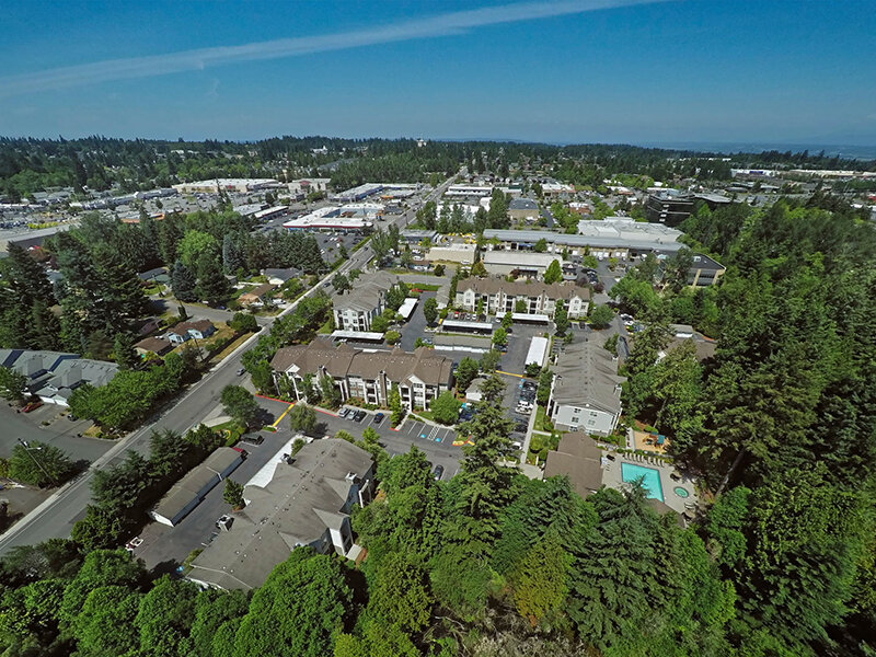 Aerial View | Wildreed Apartments