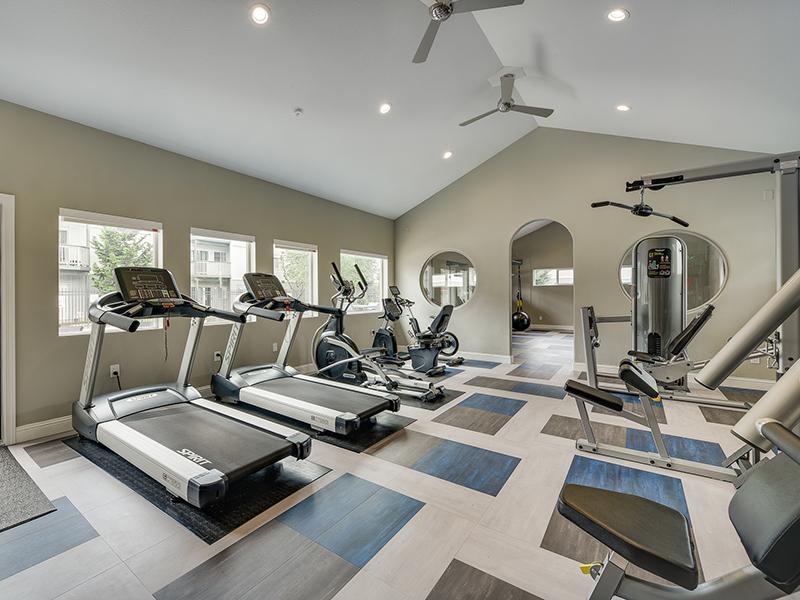 Gym | Portola Bridge Creek Apartments