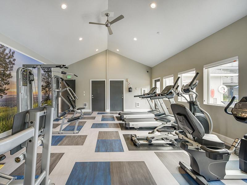 Gym | Portola Bridge Creek Apartments