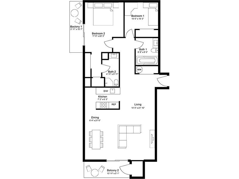 2 Bedroom B