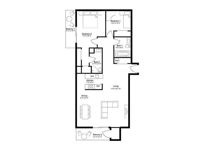 2 Bedroom D