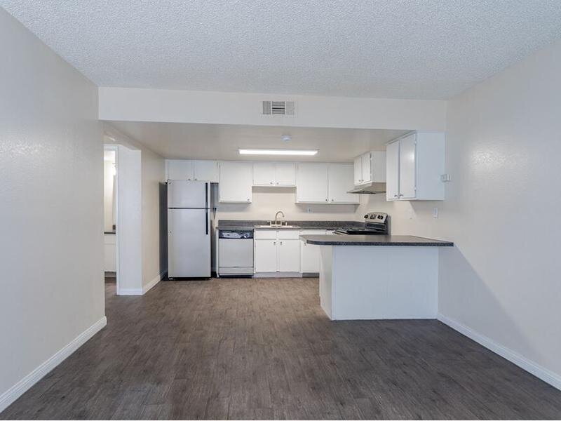 Living Room & Kitchen | Reno Villas in Las Vegas, NV