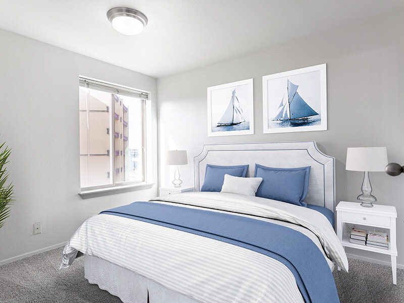 Bedroom | Metropolitan Park Apartments