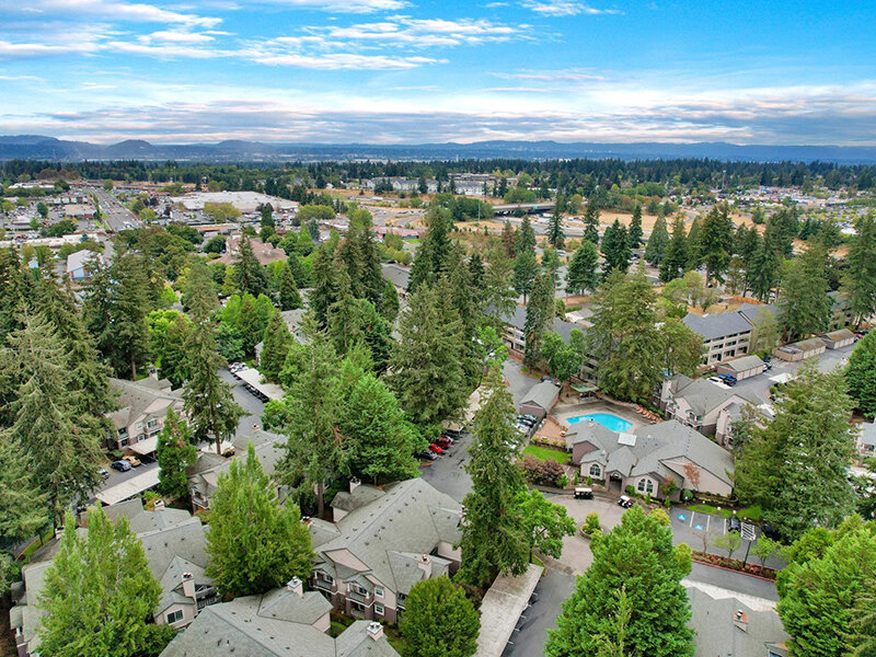 Aerial View of Property | Autumn Chase Apartments in Vancouver, WA