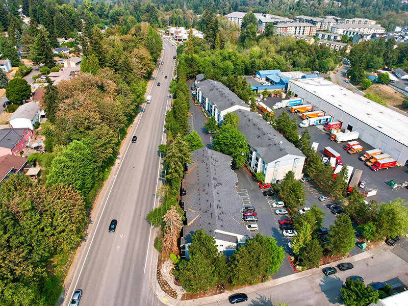 Aerial View | Karbon Apartments