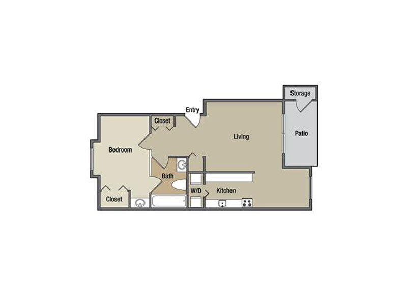 1 Bedroom 1 Bathroom