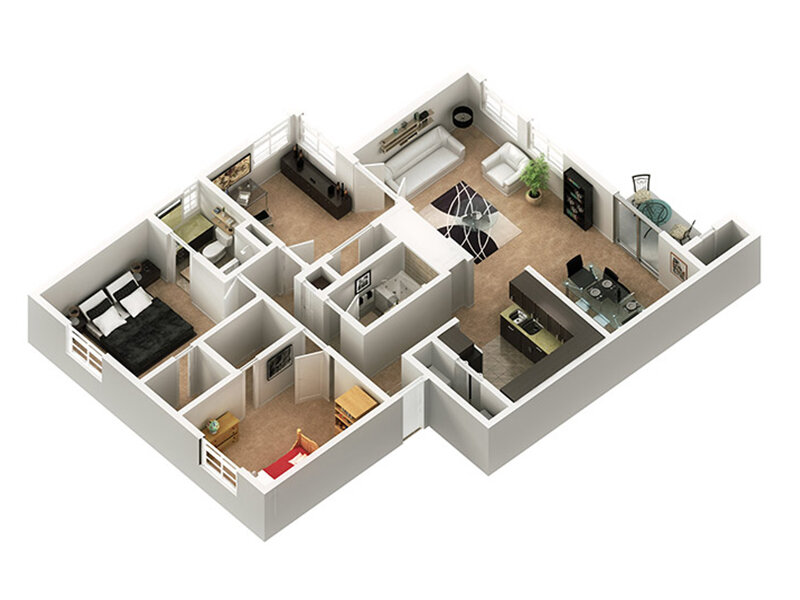 Three Bedroom