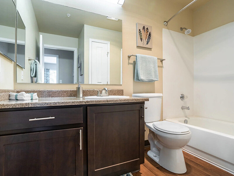 Bathroom | Pebble Cove Apartment Photos in Renton, WA