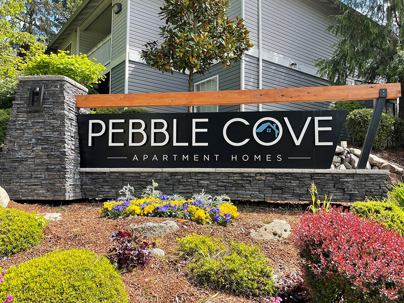 Pebble Cove Sign