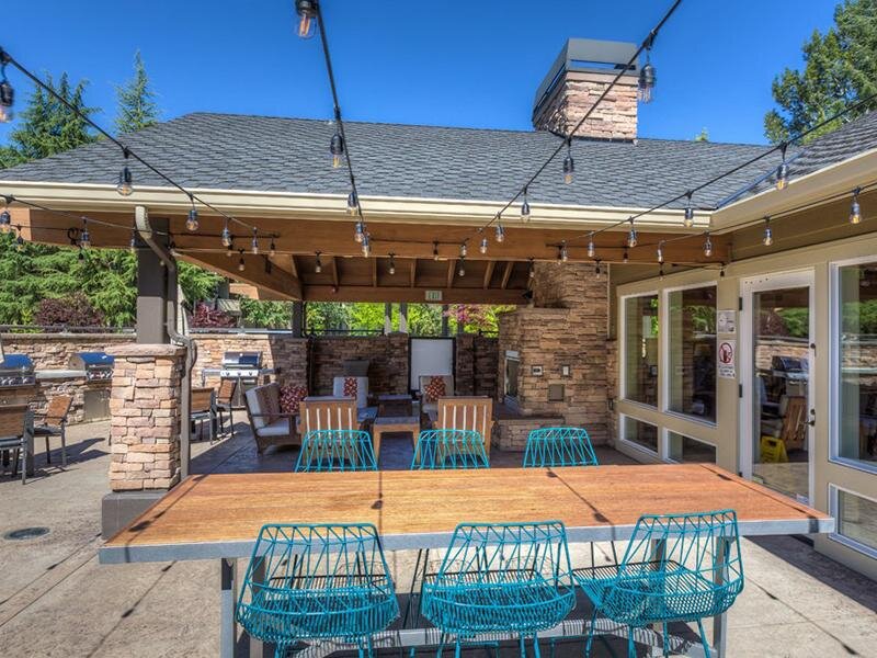 Outdoor Lounge | The Preserve at Forbes Creek