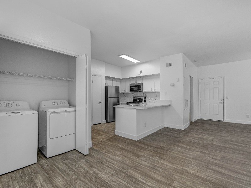 Laundry Area & Kitchen | Portola West Vegas