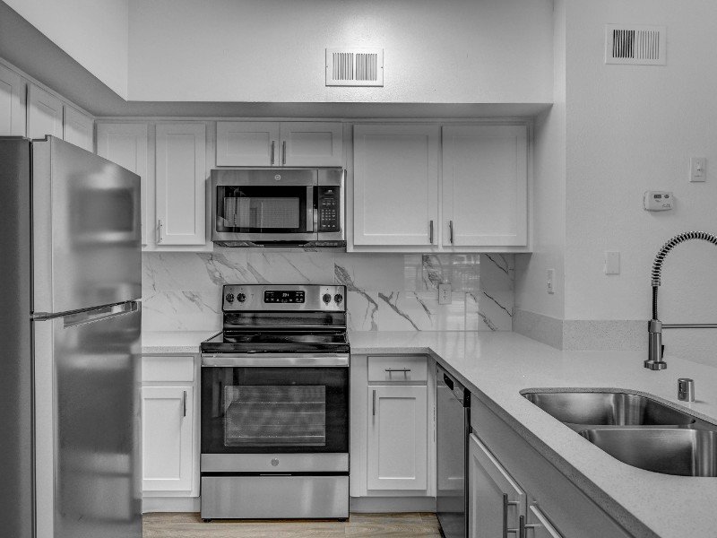 Full Kitchen with Stainless Steel Appliances | Portola West Vegas