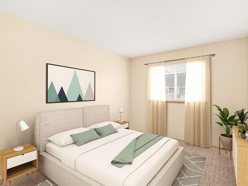 Bedroom | Veri Vancouver Apartments in Vancouver, WA