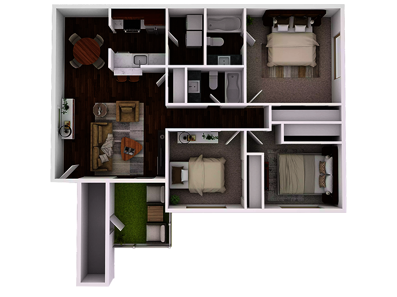 floor plan at COHO138