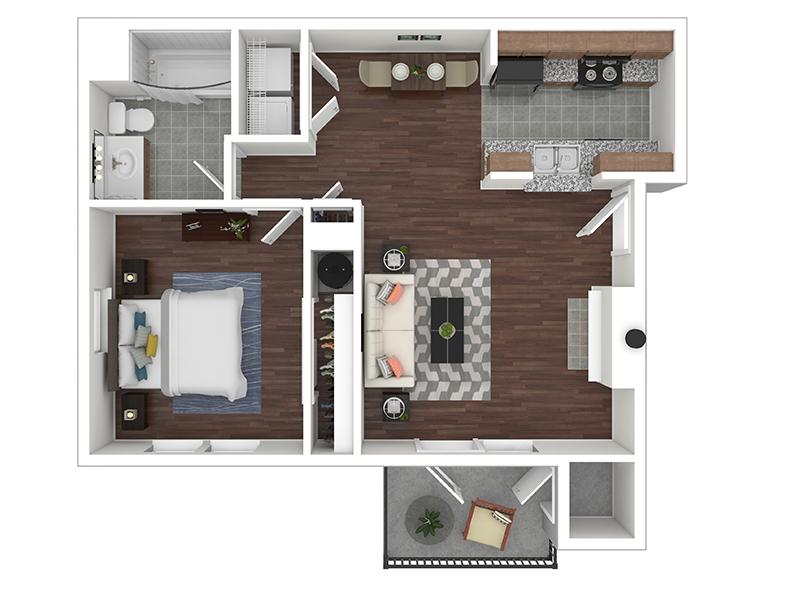 1x1 Floorplan