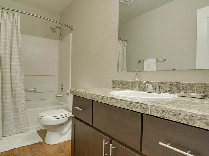 Bathroom | Carriage House Apartments in Vancouver, WA