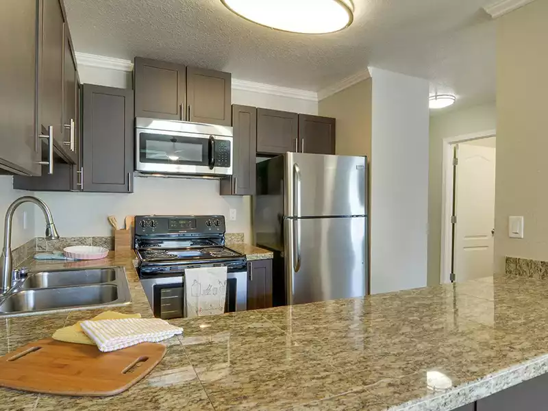 Kitchen | Carriage House Apartments in Vancouver, WA
