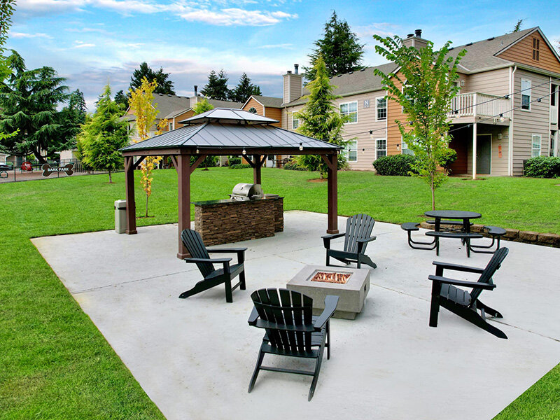 Fire Pit | Carriage Park Apartments in Vancouver, WA