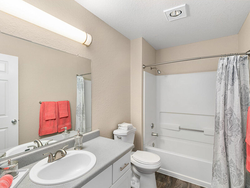 Bathroom | Carriage Park Apartments in Vancouver, WA