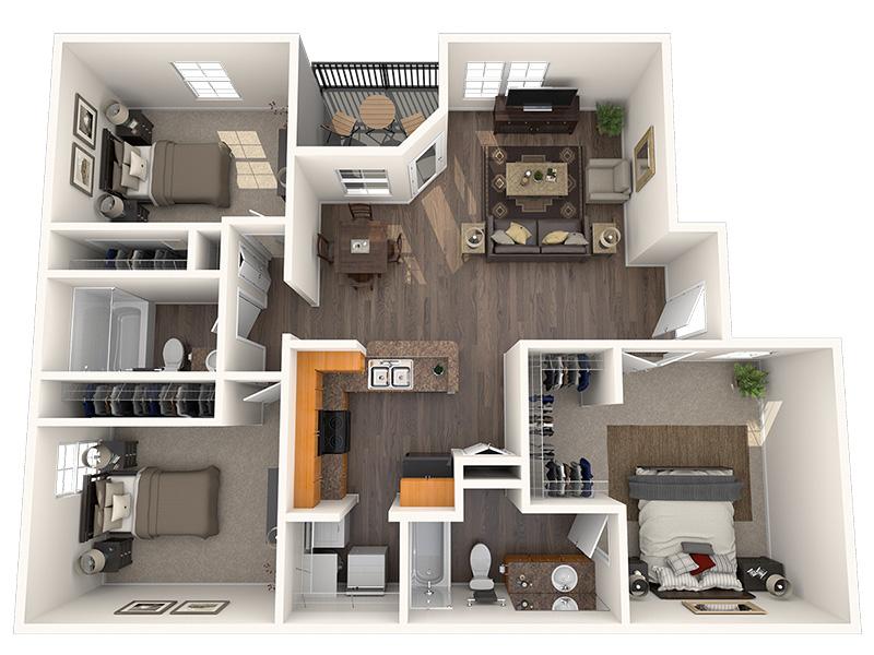 View floor plan image of The Larkspur apartment available now