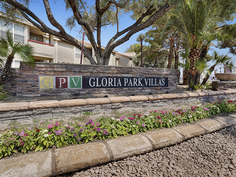Apartment Sign | Gloria Park Villas