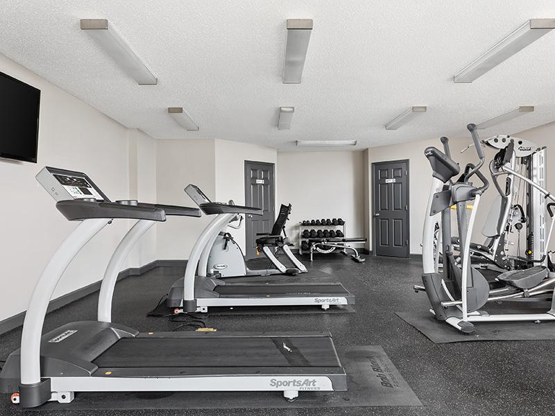 Gym | Kimber Green Apartments in Evansville, IN
