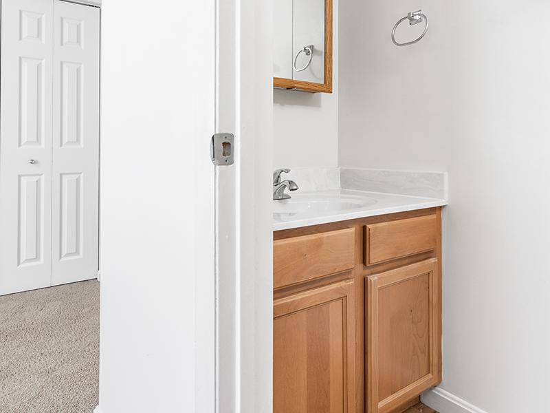 Bathroom Sink | Kimber Green Apartments in Evansville, IN