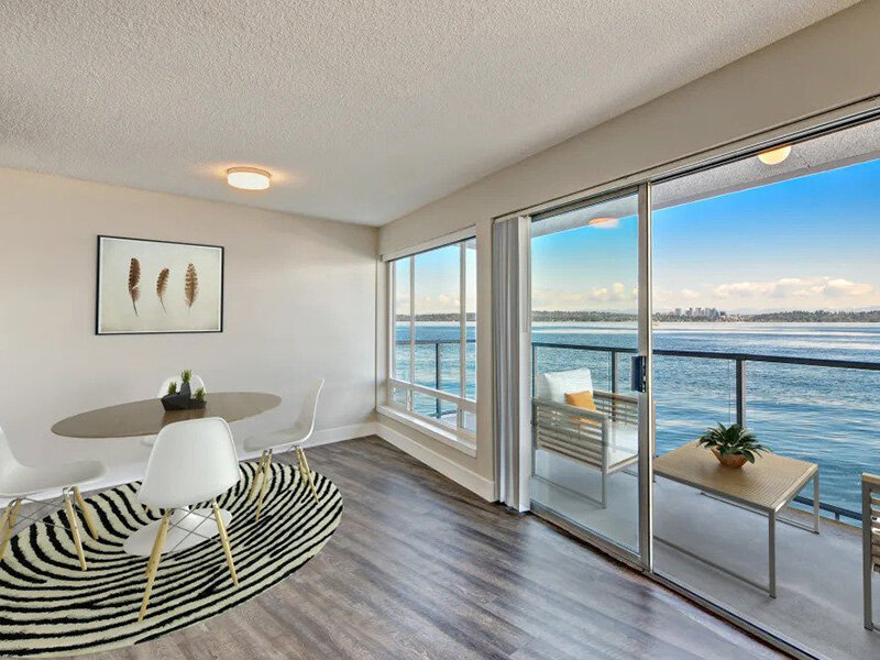 Balcony | Lakefront on Washington Apartments in Seattle, WA