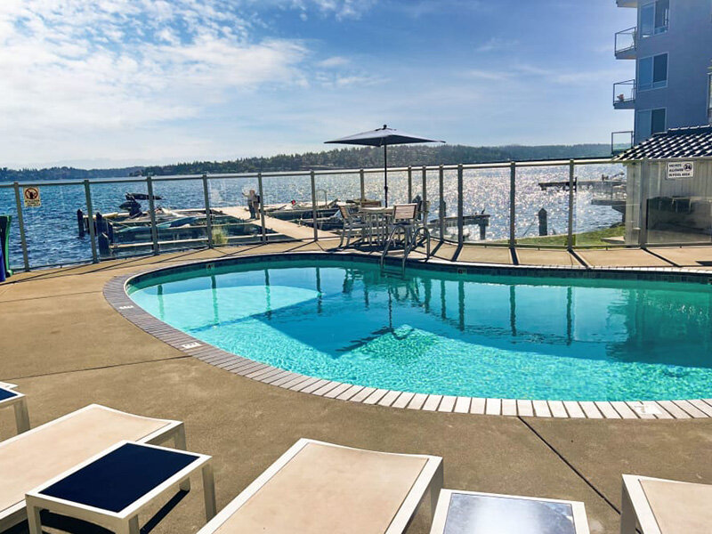 Swimming Pool | Lakefront on Washington Apartments in Seattle, WA