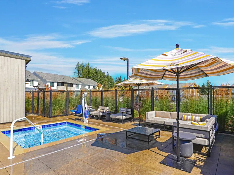 Hot Tub | Ambrose Apartments in Bremerton, WA