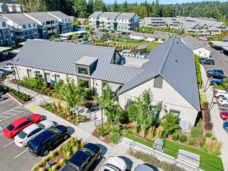 Aerial View of Office | Ambrose Apartments in Bremerton, WA