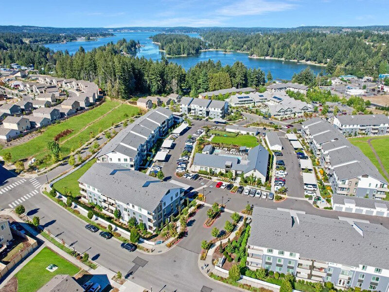 Aerial View of Property | Ambrose Apartments in Bremerton, WA