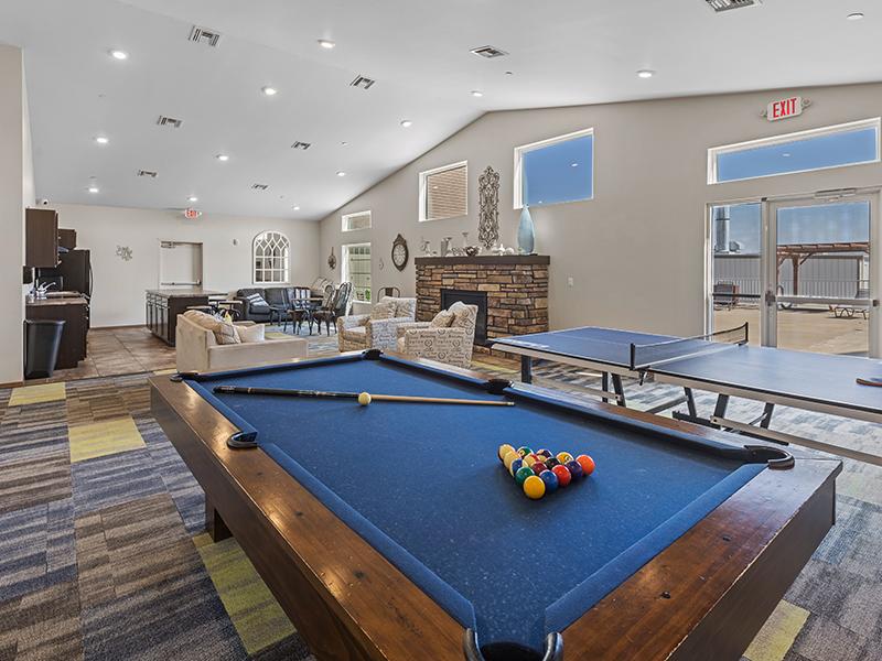 Pool Table | Dakota Pointe Apartments in Sioux Falls, SD