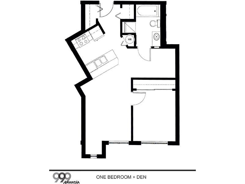 1BD3 Floorplan
