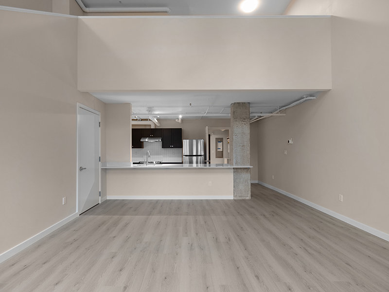 Living Room | 999 Hiawatha Apartments in Seattle, WA