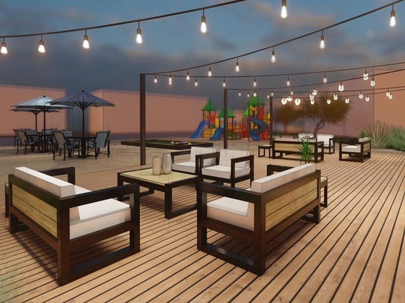 Outdoor Lounge | Coming Soon | Elevate at 4400