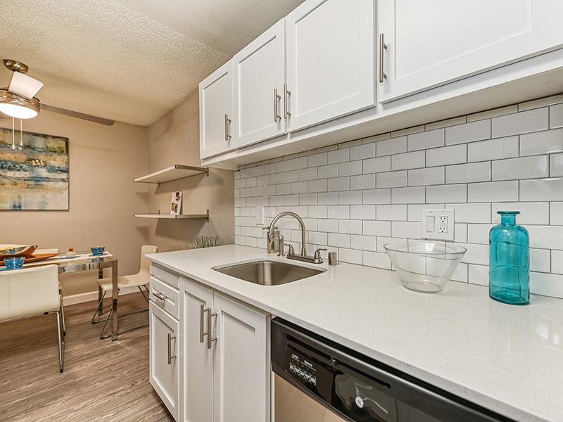 Kitchen Counterspace | The Crossing at Wyndham Apartments in Sacramento, CA