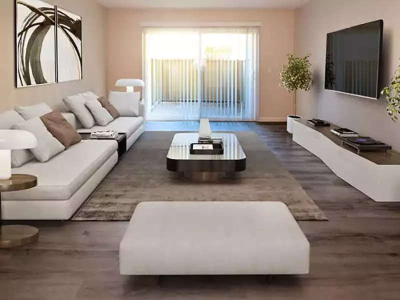 Model Living Room | Juniper Apartments